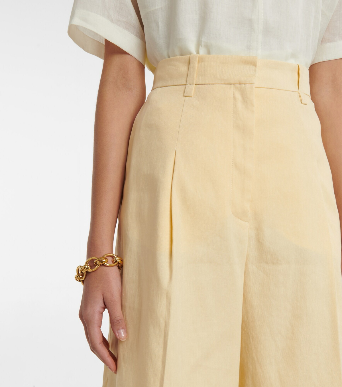 Joseph - Tarah linen-blend Bermuda shorts