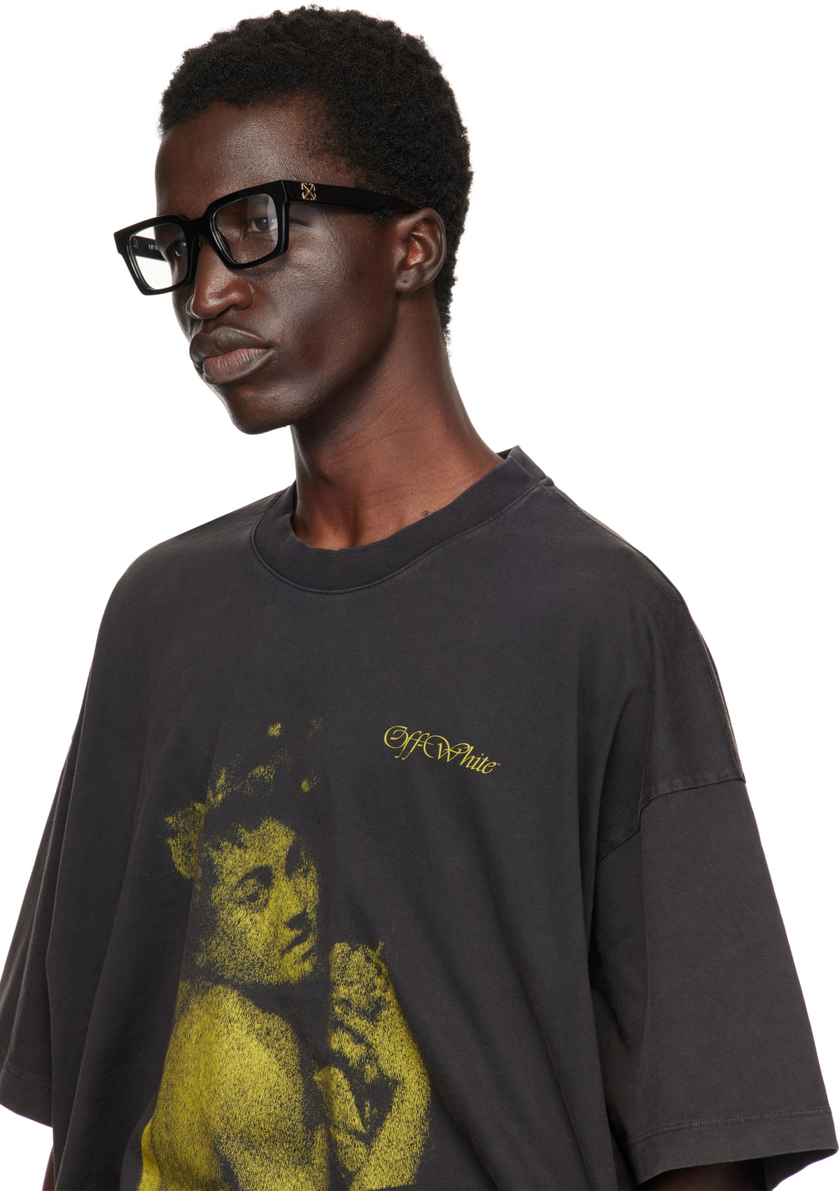 Off-White Black Style 72 Glasses Off-White