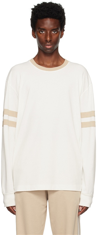 Photo: Reigning Champ Off-White Conference Long Sleeve T-Shirt