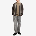 Magic Castles Men's Frank Cardigan in Charcoal Mesh