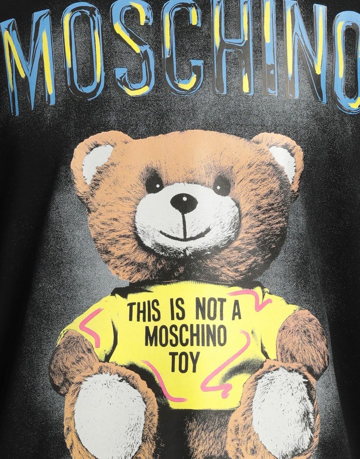 Moschino Mens Sweatshirt in Black