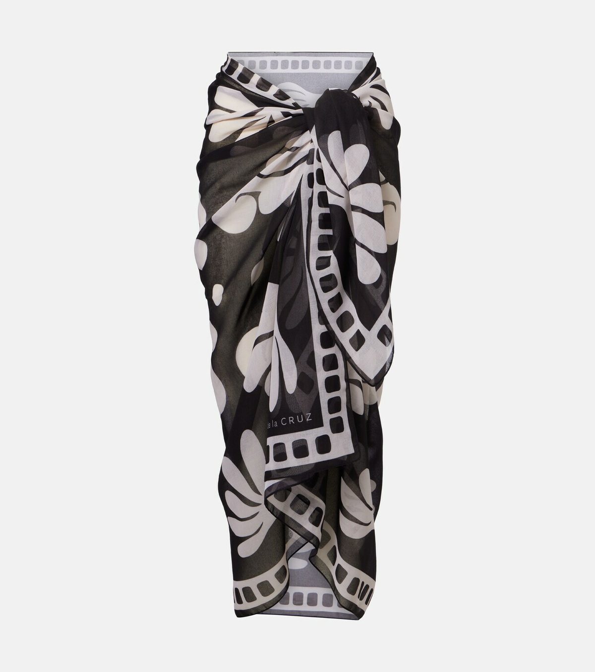 Cala de la Cruz Luana printed beach cover-up