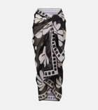 Cala de la Cruz Luana printed beach cover-up