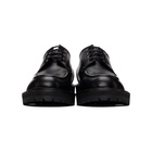 Dries Van Noten Black Moc Derbys