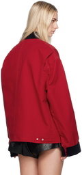 Meryll Rogge Red Cotton Jacket