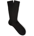 Falke - No. 4 Silk-Blend Socks - Black