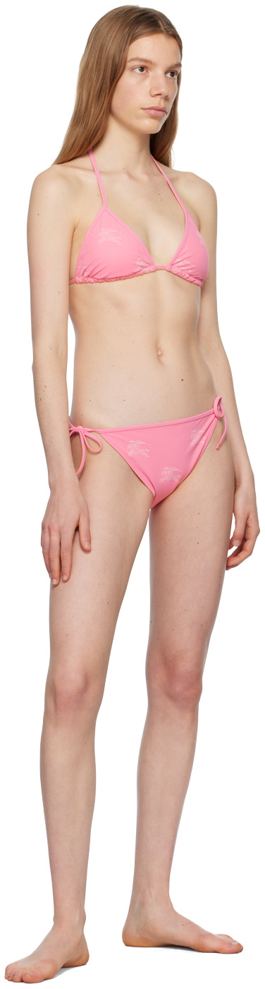 Pink on sale burberry bikini