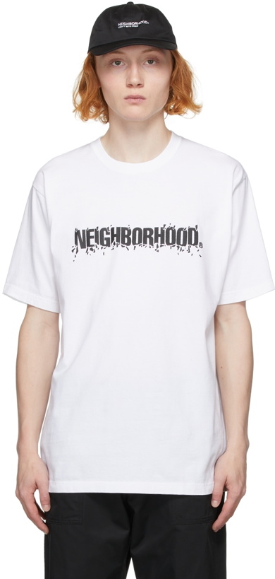 Photo: Neighborhood White Vulgar/C T-Shirt