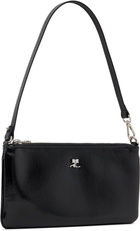 Courrèges Black Zipped Naplack Pouch