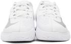 Nike White NikeCourt Air Zoom GP Turbo Sneakers