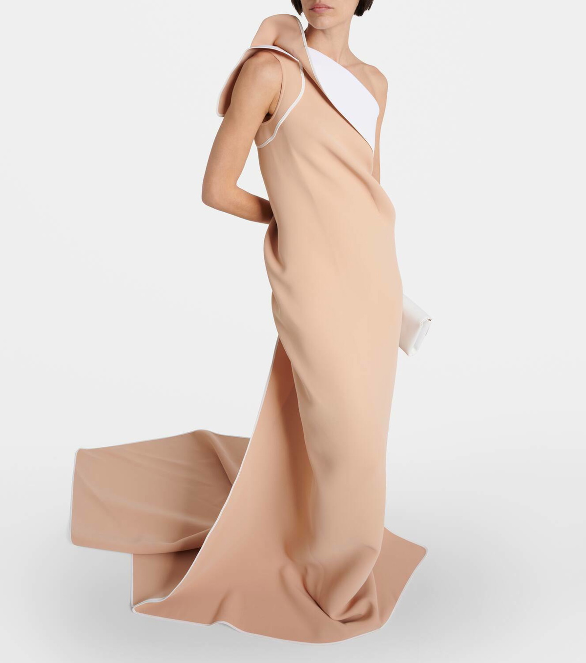 Maticevski Instrumental one-shoulder gown