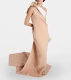 Maticevski Instrumental one-shoulder gown