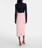 Carolina Herrera Tweed pencil skirt