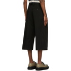 JW Anderson Black Cropped Trousers