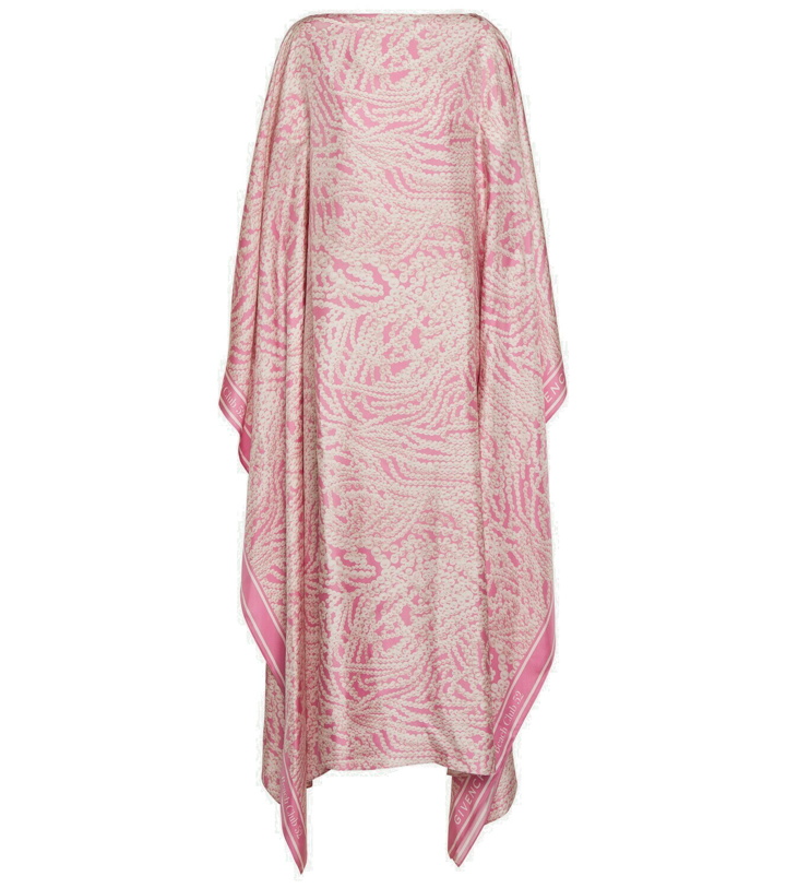 Photo: Givenchy Printed silk beach dress