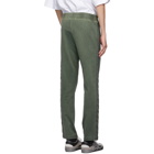 Palm Angels Green Garment-Dyed Track Pants