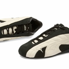 Puma Speedcat Plus Quilted Sneaker in Black/Frosted Ivory