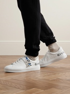 Givenchy - Disney Oswald City Sport Debossed Leather Sneakers - White