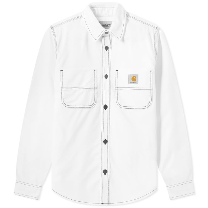 Photo: Carhartt Chalk Shirt Jacket