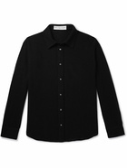 God's True Cashmere - Cashmere-Gauze Shirt - Black