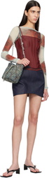 Diesel Blue Charm-D Shoulder S Bag