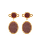 Erdem - Embellished drop earrings