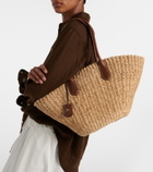 Polo Ralph Lauren Bellport Medium raffia basket bag