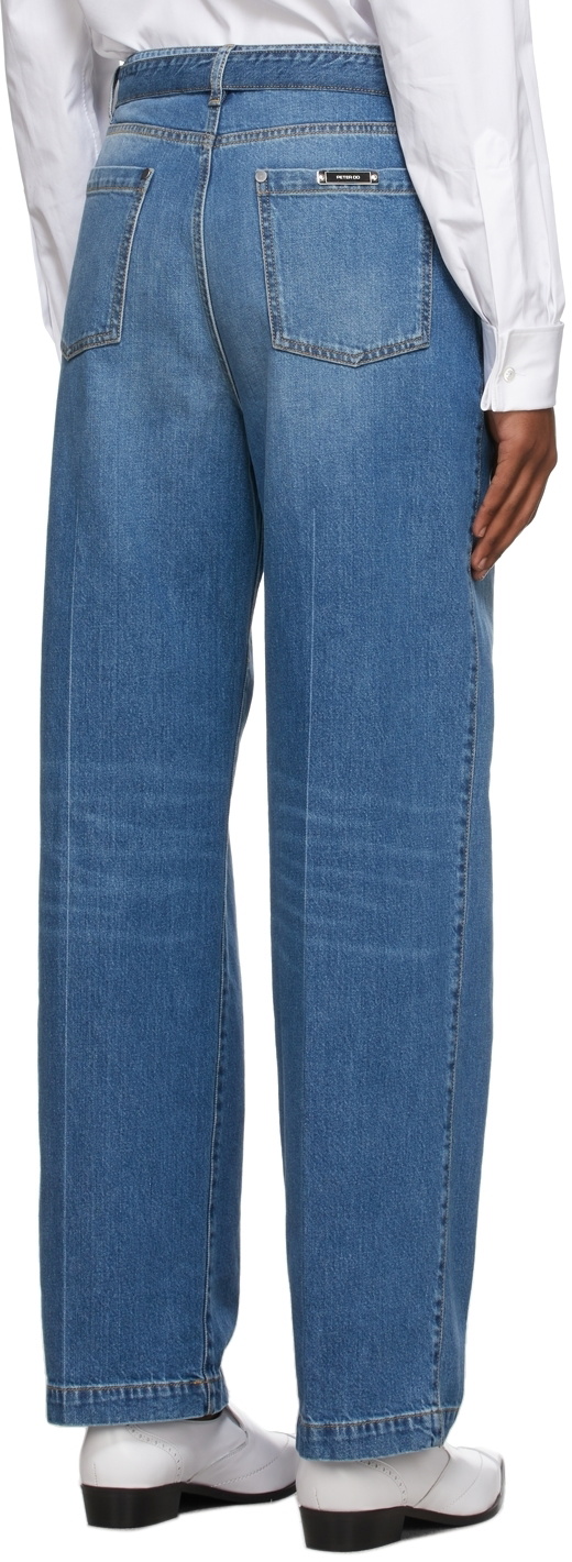 Peter Do Blue Combo Jeans Peter Do