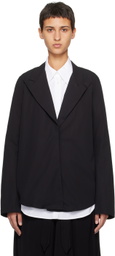 BITE Black Self-Tie Blazer