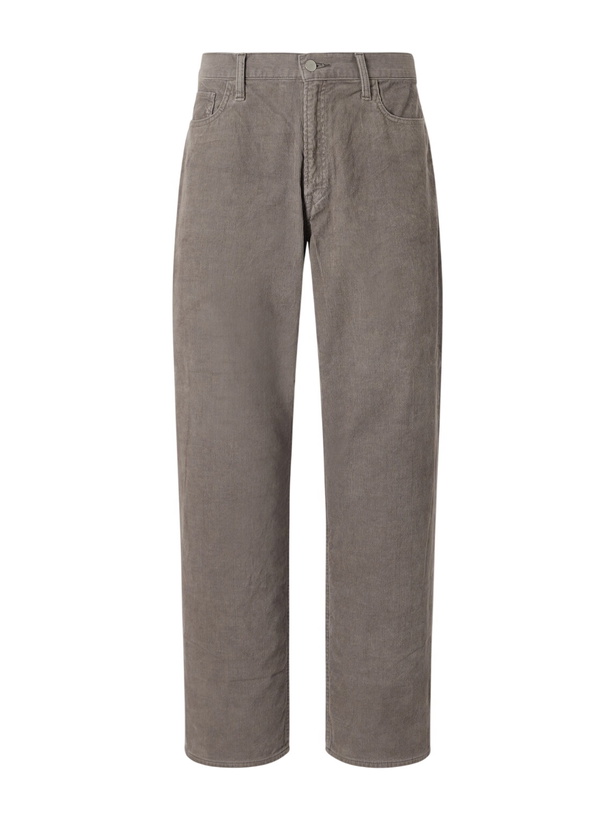 Photo: ssstein - Straight-Leg Cotton-Corduroy Trousers - Neutrals