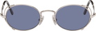 Jean Paul Gaultier Silver 'The 55-3175' Sunglasses