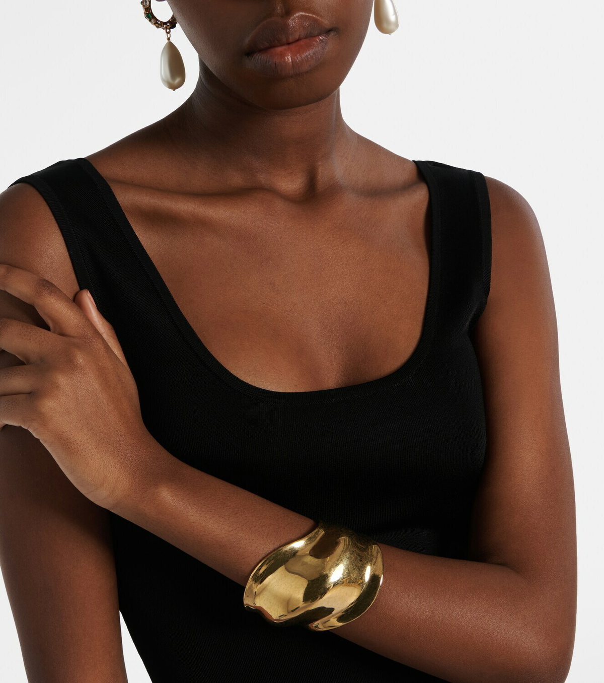 Saint Laurent High Armour cuff bracelet