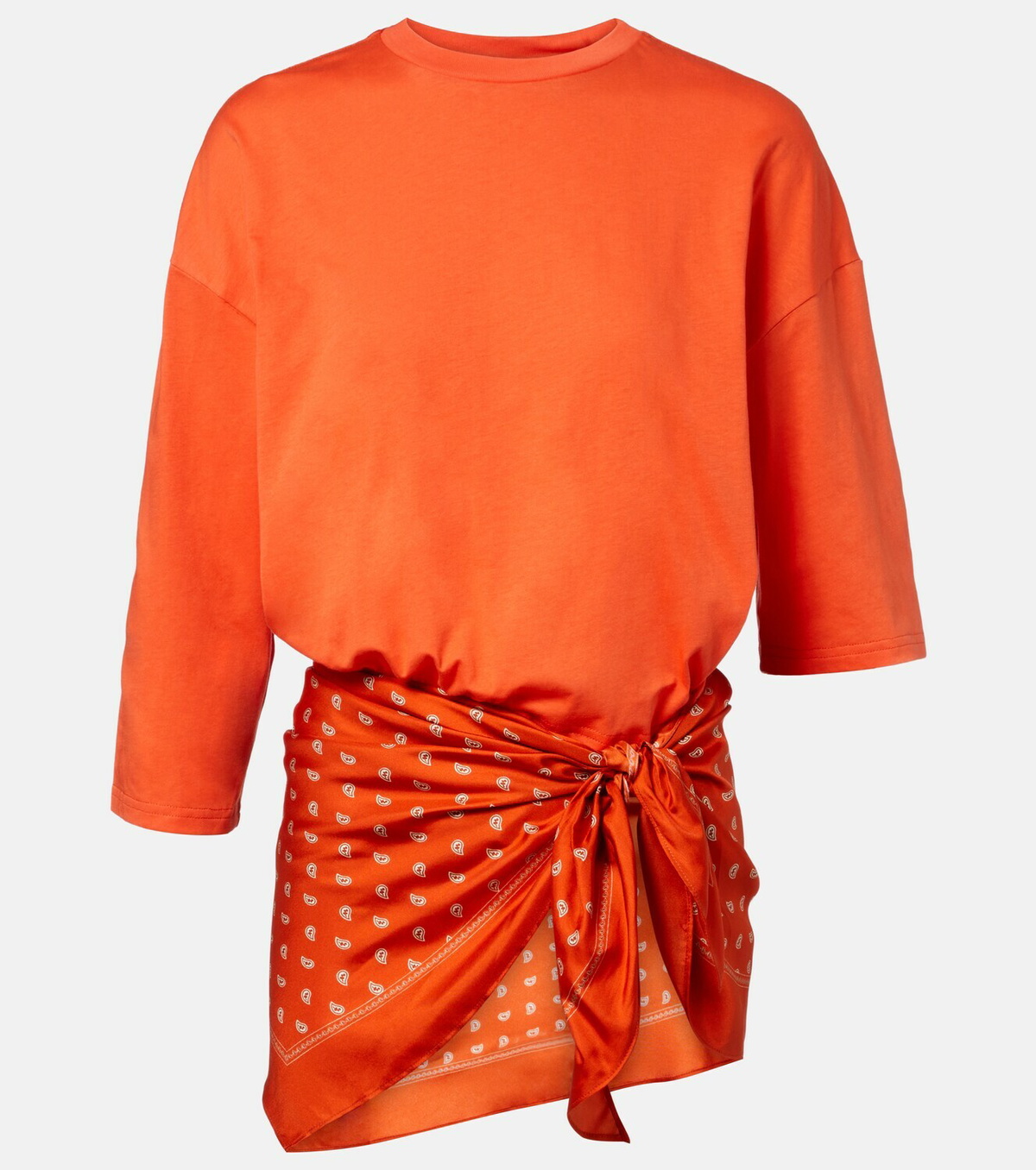 Christopher Esber Bandana cotton beach cover-up