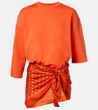 Christopher Esber Bandana cotton beach cover-up