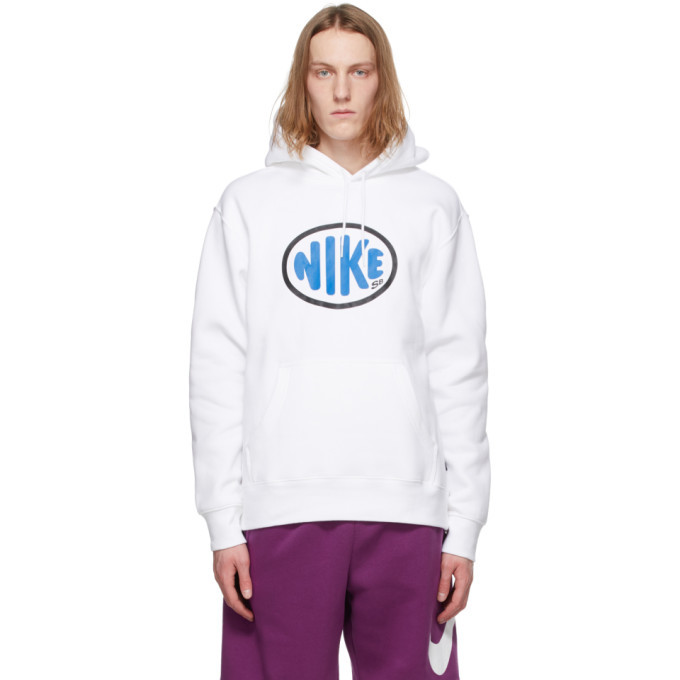 Photo: Nike White SB Skate Hoodie