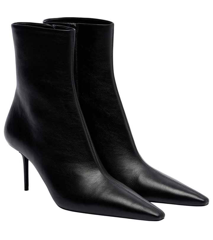 Photo: Saint Laurent Ashley leather ankle boots
