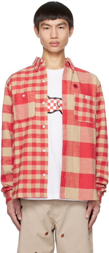 Photo: ICECREAM Red Check Shirt