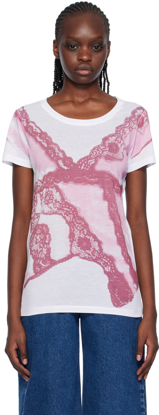 VAILLANT White Graphic T-Shirt