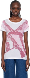VAILLANT White Graphic T-Shirt