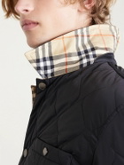 Burberry - Reversible Padded Quilted Shell Jacket - Black
