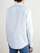 A.P.C. - Greg Pinstriped Cotton Oxford Shirt - Blue