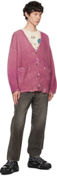 R13 Pink Oversized Cardigan
