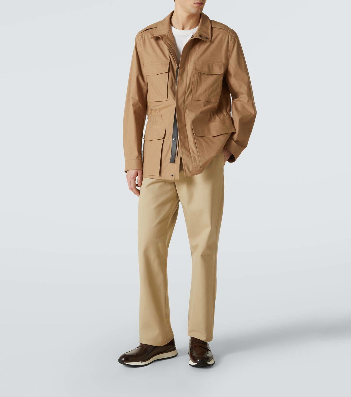 Berluti Fast Track leather penny loafers