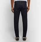 rag & bone - Fit 1 Skinny Selvedge Denim Jeans - Dark denim