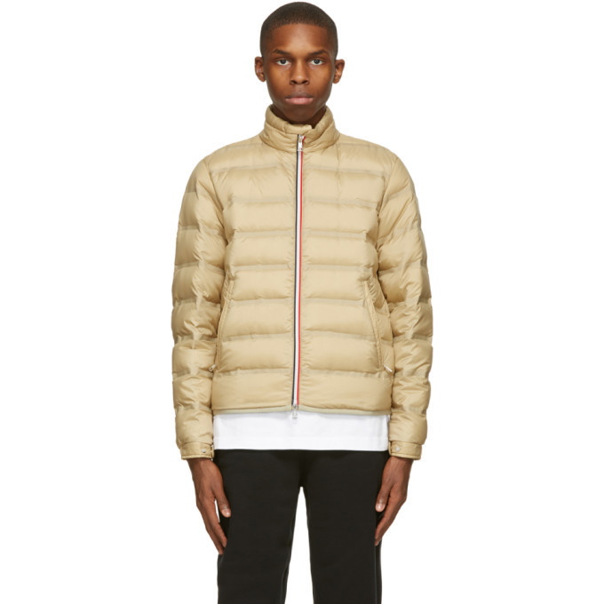 Photo: Moncler Genius 2 Moncler 1952 Taupe Down Helfferich Jacket