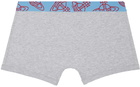 Vivienne Westwood Three-Pack Multicolor Orb Boxers