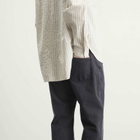 mfpen Men's Washed Canvas Modified Jeans in Washed Grey