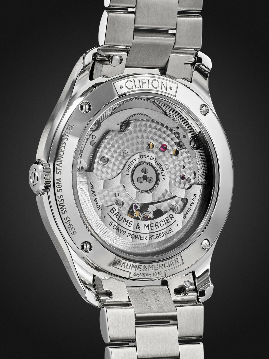 Baume & Mercier - Clifton Automatic Stainless Steel Watch, Ref. 10793