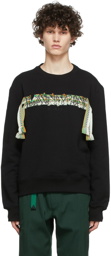 Lanvin Black Cotton Sweatshirt