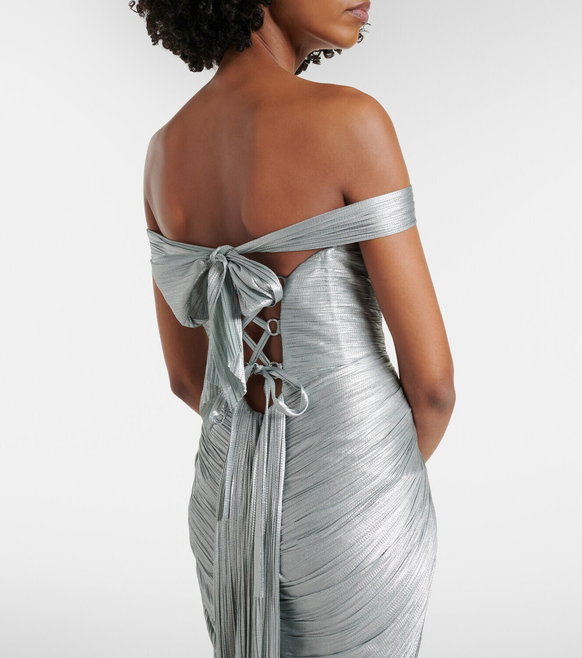 Maria Lucia Hohan Susie silk tulle bustier gown